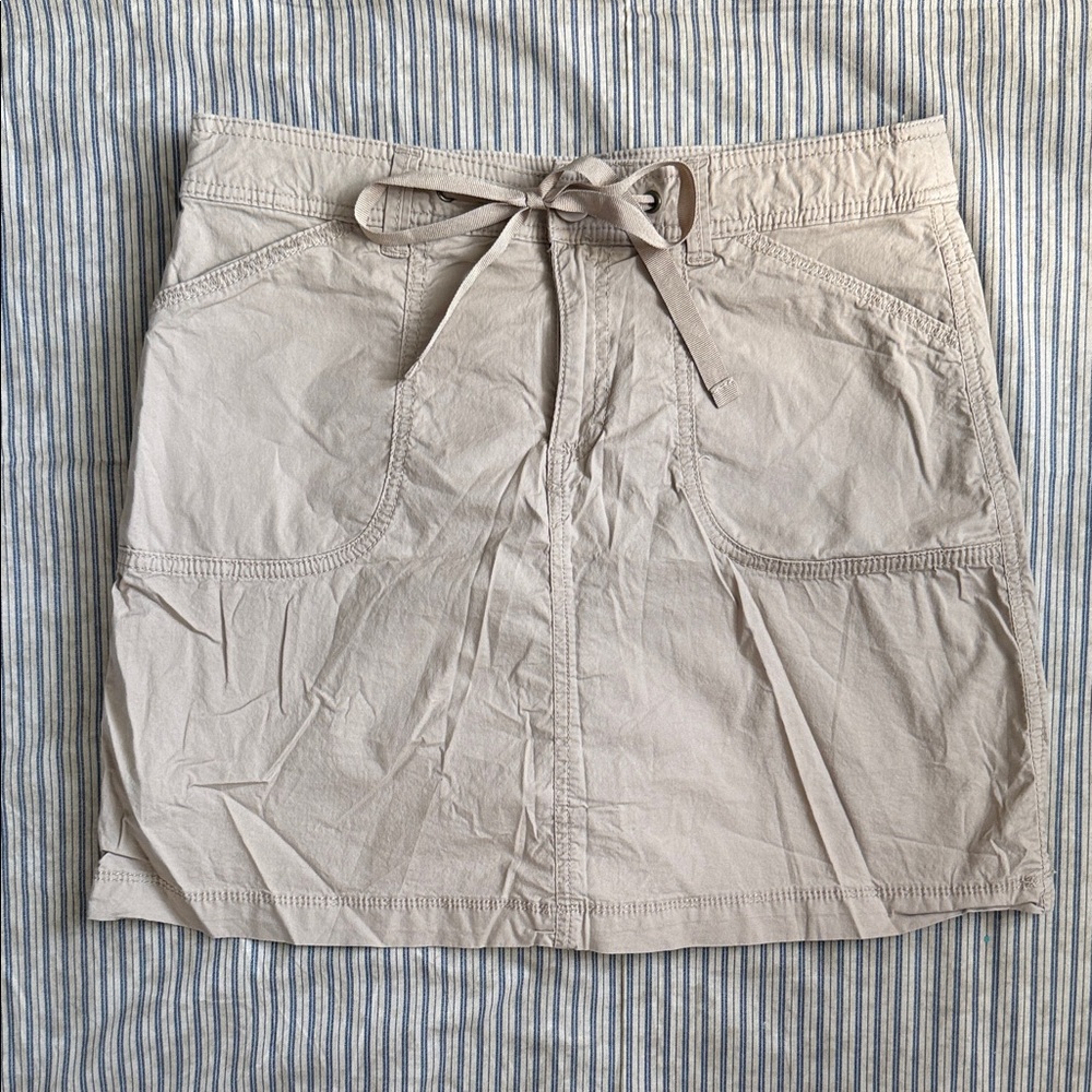 White Stag Tan Midi Skirt